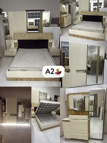 cay termosu: 2 təknəfərlik çarpayı, Dolab, Termo, 2 tumba, İşlənmiş — 1