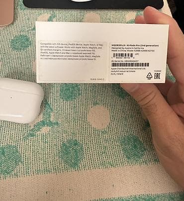 Qulaqcıqlar: Simsiz (Bluetooth) Qulaqcıqlar, Apple, rəng - Ağ — 5