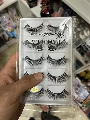 Pamela Special Eye Lash – 3D saxta kiprik dəsti - Qutu: 5 cüt -
