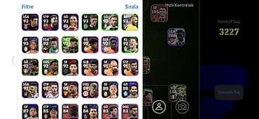 EFootball hesabı/squad satışı – yüksək reytinqli komanda və zəngin — 8