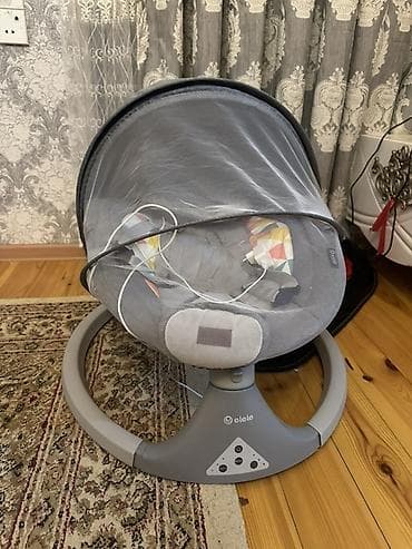 yaş aboy: Oğlan və qız üçün, Yumru, Beşik, Yellənmə mexanizm ilə — 2