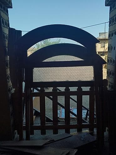 taxta tavan modelleri: Taxta pəncərə dəsti - Material: təbii ağac karkas, şüşəli panellər - — 2