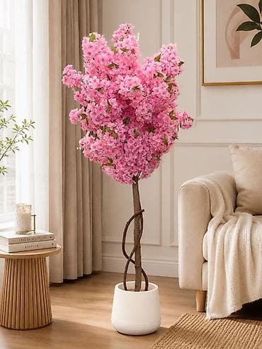 Искусственные цветы: Dekorativ süni ağaclar – interyer üçün Məhsul təsviri: - Realistik — 8
