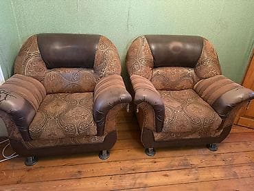 divan ve kreslo: Kreslo, Süni dəri — 1