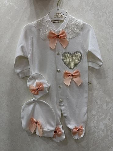 Uşaq dəsti, Qız üçün, 0 - 3 ay