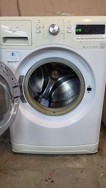 təzə paltaryuyan maşın: Paltaryuyan maşın Whirlpool, 8 kq, Yeni, Avtomat, Qurutmasız — 3