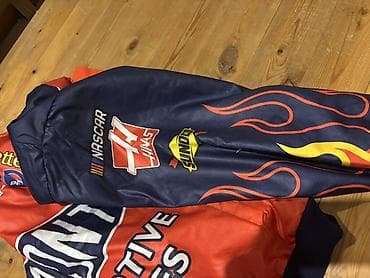 duti kurtka: DuPont Automotive Finishes NASCAR temalı ceket YENİDİR GEYİNİLMƏYİB! — 4