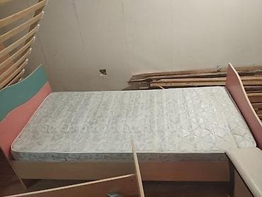 tv divar dizayn: Təknəfərlik çarpayı — 1