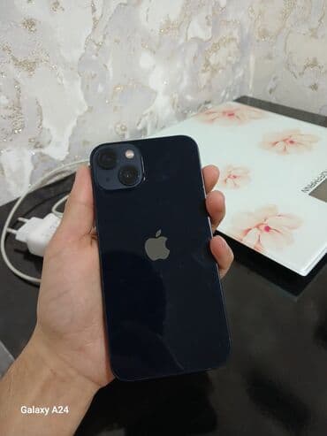 IPhone 13, 128 GB, Göy, Face ID