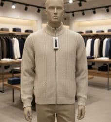 Köynəklər: Sviter, Brioni, XL, rəng - Bej — 1