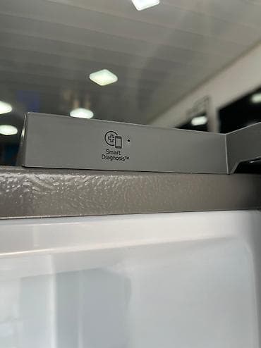 telvizor satisi: İşlənmiş 2 qapılı LG Soyuducu Satılır, rəng - Gümüşü, Dolab içi — 9