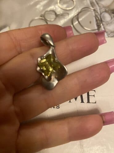 tek qas qizil uzukler: Bijuteriya dəsti – müxtəlif aksesuarlar - Boğazbağı: Türkuaz rəngli — 16