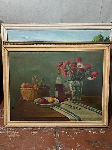 dim listening 1: Yağlı boya tablo – Natürmort - Mövzu: klassik natürmort kompozisiyası — 2