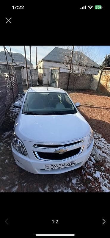 kia rio 2012 2014: Chevrolet Cobalt, ağ rəngdə sedan. - Geniş və rahat salon, ailə və — 1