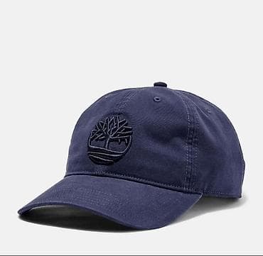 Головные уборы: Timberland kepka – dəniz mavisi rəngdə, klassik baseball kəsimi. - — 1