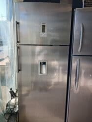 İşlənmiş 2 qapılı Siemens Soyuducu Satılır, rəng - Boz, Dispenserli