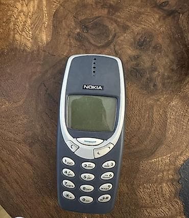 nokia 2720 flip: Nokia 3310, rəng - Mavi, Düyməli — 3
