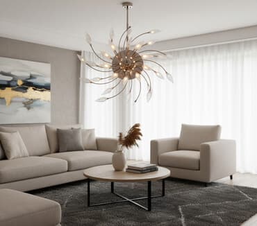 çılçıraq: Çılçıraq, 10 və daha çox lampa — 1