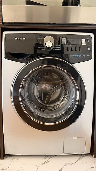 sharp soyuducu servis: Samsung önyükləməli paltaryuyan maşın – EcoBubble texnologiyası, 7 kq — 1