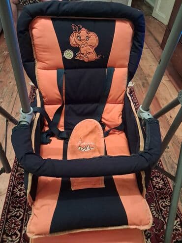 uşaq yelənçəyi: İşlənmiş, Oturacaq-yelləncək, Zontiksiz, Metal — 5