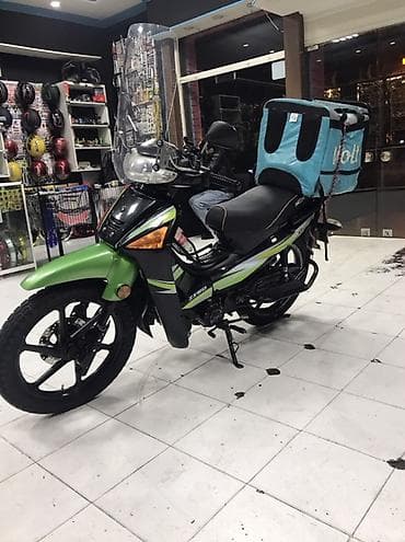 baqaj içi: Moped – şəhər içi və kuryer çatdırılmaları üçün tam təchizatlı — 4