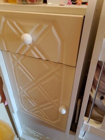 ağ uşaq carpayısı: Oğlan və qız üçün, İşlənmiş, Dördbucaq, Beşik, Dəstsiz, Matras ilə, Yellənmə mexanizm ilə — 4