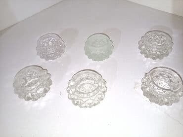 qara duyu qiymeti: Duz qabları .Rusiya istehsalı .Xrustal .1ədədi 4 Azn . 6 ədədi isə 24 — 5