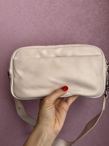 rolex saat baki: Ağ rəngli çiyin/çapraz asma çantası uzun və qısa qulpları var Gənclik — 2