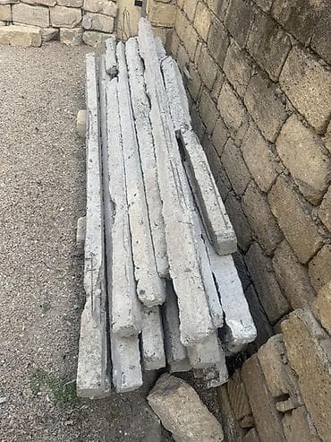 07 sekli: Beton tirlər/dəmir-beton şpilkalar dəsti - Material: bərk beton — 4