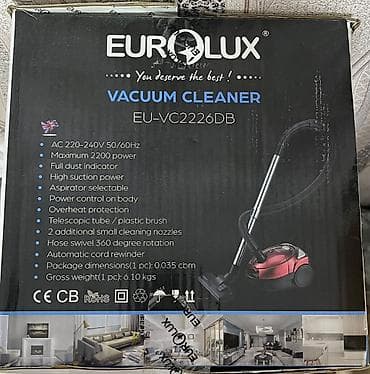 Whatsapp: +994 709900520 TOZSORAN EU-VC2226DB AC 220-240V 50/60Hz — 6