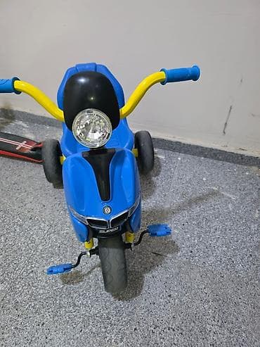 barter velosiped: Uşaq üçtəkərli velosipedi – “SUPER” model. 3-4defe istifade olunub — 1