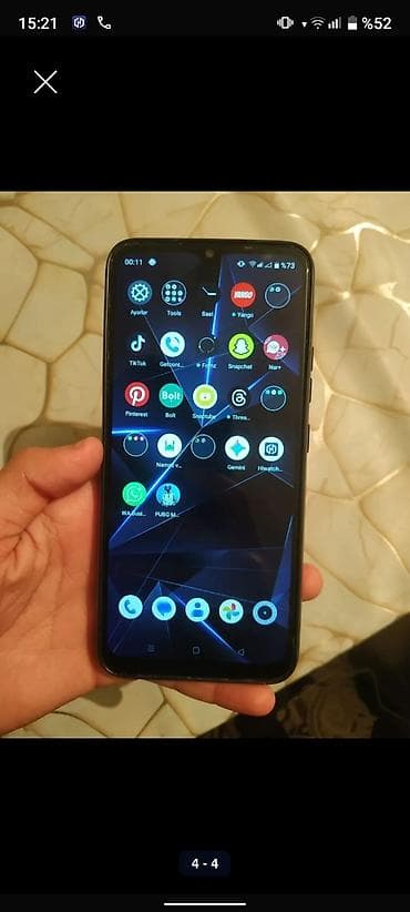 mini bar: Realme C21Y, 64 GB, rəng - Boz, Barmaq izi, İki sim kartlı — 2