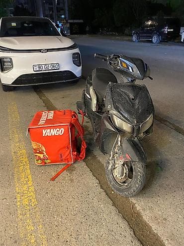 oturacaq vito: Skuter/moped – şəhər içi gediş-gəliş və kuryer işi üçün praktik model — 4