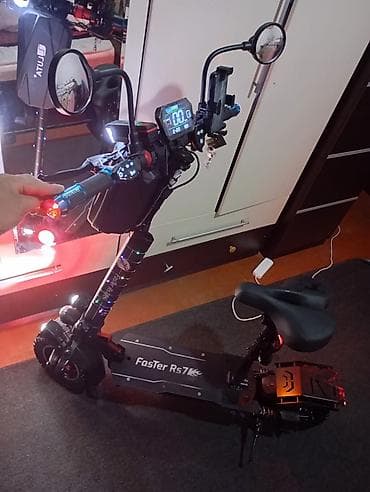 elektirikli mapet: Elektrik skuter – FaSTer RS7 - Güclü ön işıq sistemi: 3 ədəd — 2