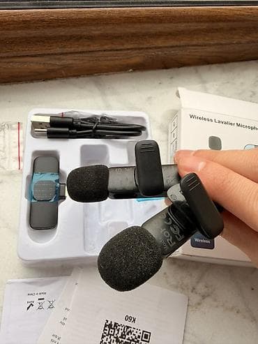 gpd win: 🎤 Wireless Lavalier microphone/ simsiz mikrofon (iPhone üçün) – Yeni — 6