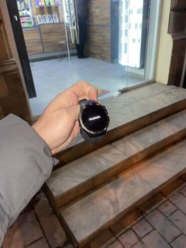 Наручные часы: Смарт часы, Huawei, Сенсорный экран, цвет - Черный — 2