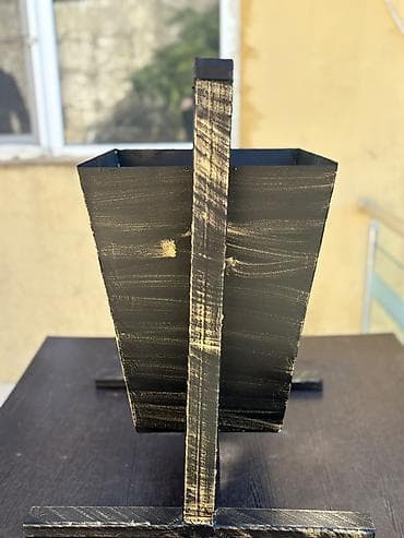 Контейнеры для отходов: Metaldan hazırlanmış küçə/zibil qutusu - Material: qalın metal təbəqə — 5