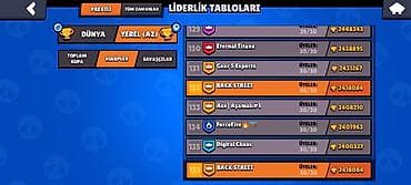 Brawl Stars hesabı – yüksək səviyyəli, hazır oynanış üçün - Kupa — 7