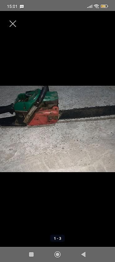 Digər alətlər: Benzinli Motopila, benzopila — 1