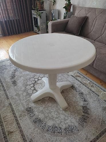 Balkon masası, Yeni, Açılmayan, Yumru masa