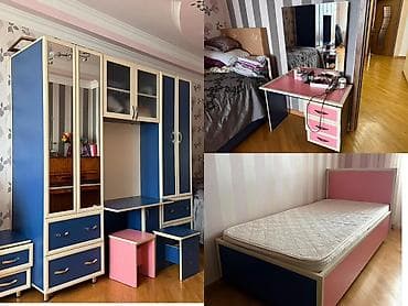 uşaq otagi: Oğlan və qız üçün, Təknəfərlik çarpayı — 2