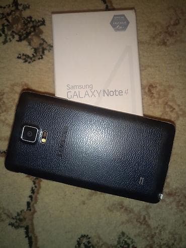 samsung note 4: Samsung Galaxy Note 4- 200₼ SATILIR, 32gb yaddas, Ram 3,karobkasida — 2