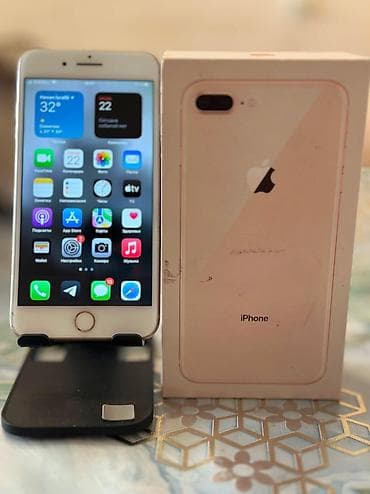ses dinamikleri: IPhone 8 Plus, 64 GB, Qızılı — 8