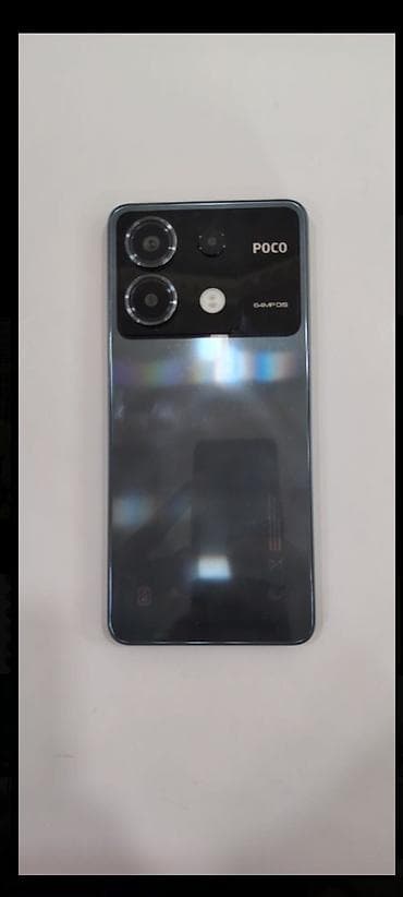 diş aparati: Poco X6, 256 GB, rəng - Göy, Sensor — 1