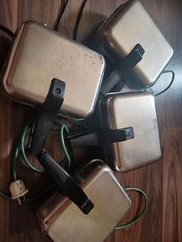 irs elektrik: Elektrik vafli/qəlyanaltı tost aparatları – 4 ədəd her biri 65 manat — 2