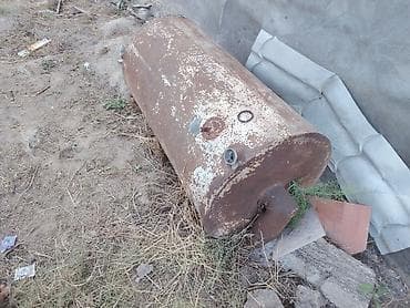 pec soba: Metaldan silindrik çən/boiler gövdəsi Əla vəziyetdedir - Material — 7