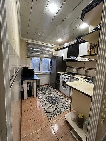 4cu mkr kiraye evler: 3 otaqlı mənzil – geniş eyvanlı - Planlaşdırma: uzun dəhlizli, 3 ayrı — 5