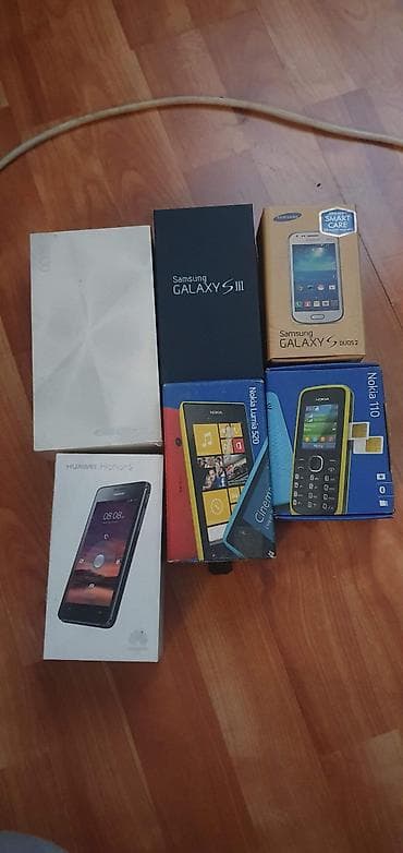 ucuz telefonar: Müxtəlif modellərə boş qutular!Tək tək 5m,ən azı 4 dənə qötürənə 3m — 6