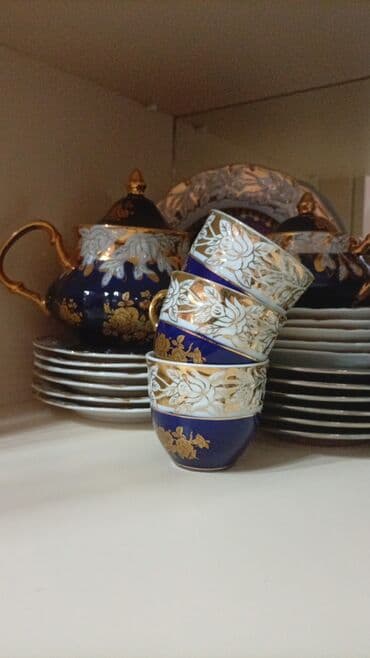 культура тибета чай купить в баку: Məişət qabları dəsti - Qırmızı rəngli şüşə/çex kristalı üslubunda — 2