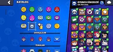 brawl stars 2: Məhsul: Brawl Stars oyun hesabı – yüksək səviyyəli döyüşçülər və nadir — 5